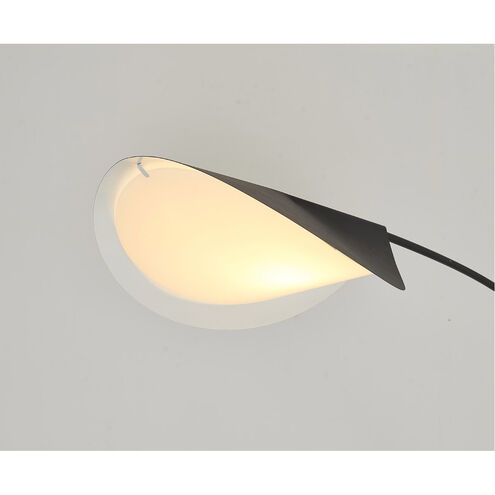 Canada 72 inch 100.00 watt Matte Black Floor Lamp Portable Light