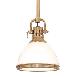 Randolph 1 Light 13 inch Aged Brass Pendant Ceiling Light