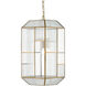 Bardolph 1 Light 8.5 inch Antique Brass Pendant Ceiling Light