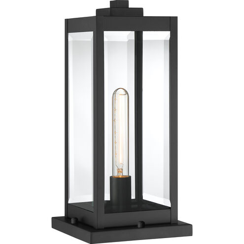 Westover 1 Light 16 inch Earth Black Outdoor Pier Lantern