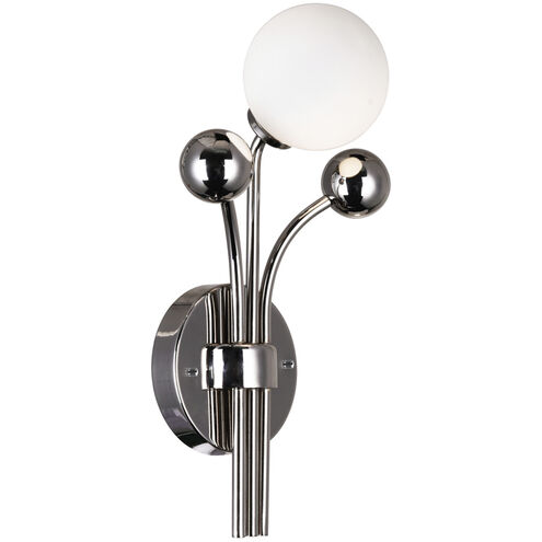 Element LED 8 inch Polished Nickel Wall Light