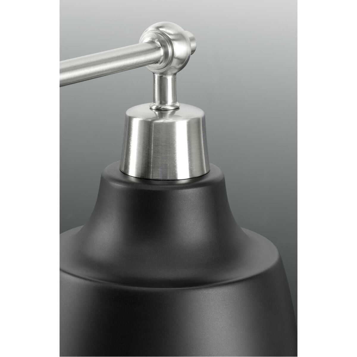 Bramlett 4 Light 33 inch Brushed Nickel Bath Vanity Wall Light