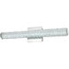 Bowen 1 Light 24 inch Chrome Wall Sconce Wall Light