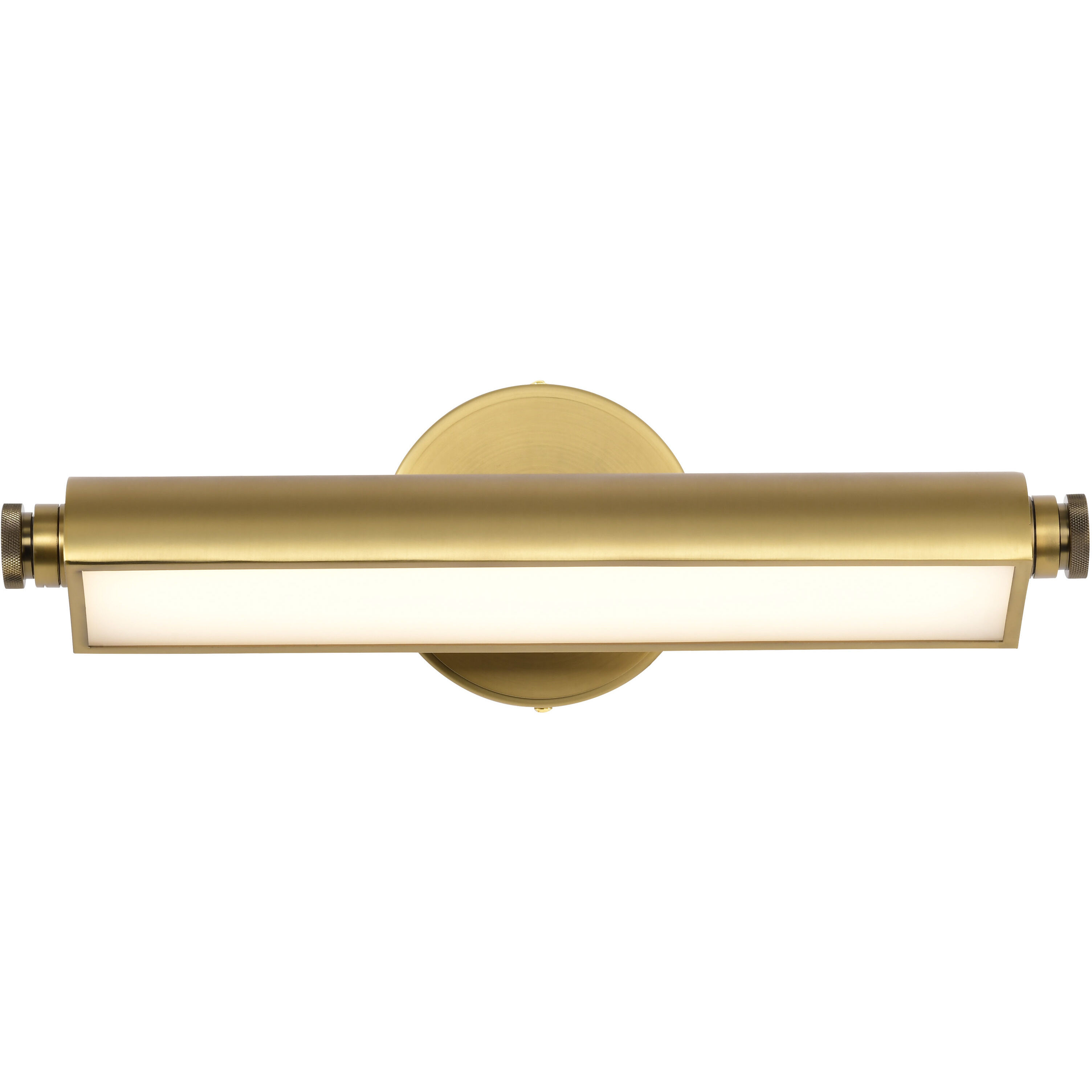 Auden LED 17.75 inch Vintage Brass Vanity Wall Light