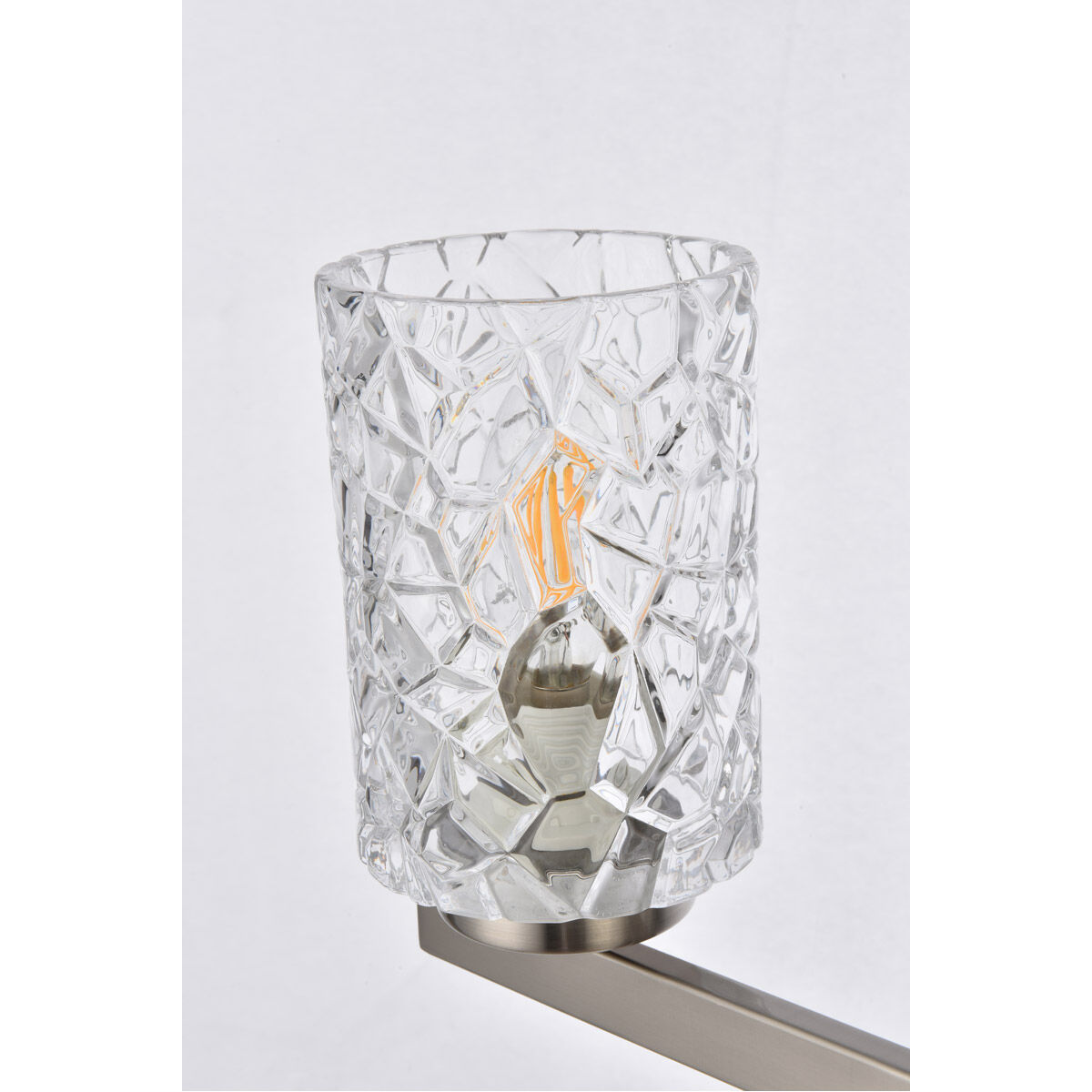 Cassie 5 Light 42 inch Stain Nickel Bath Sconce Wall Light