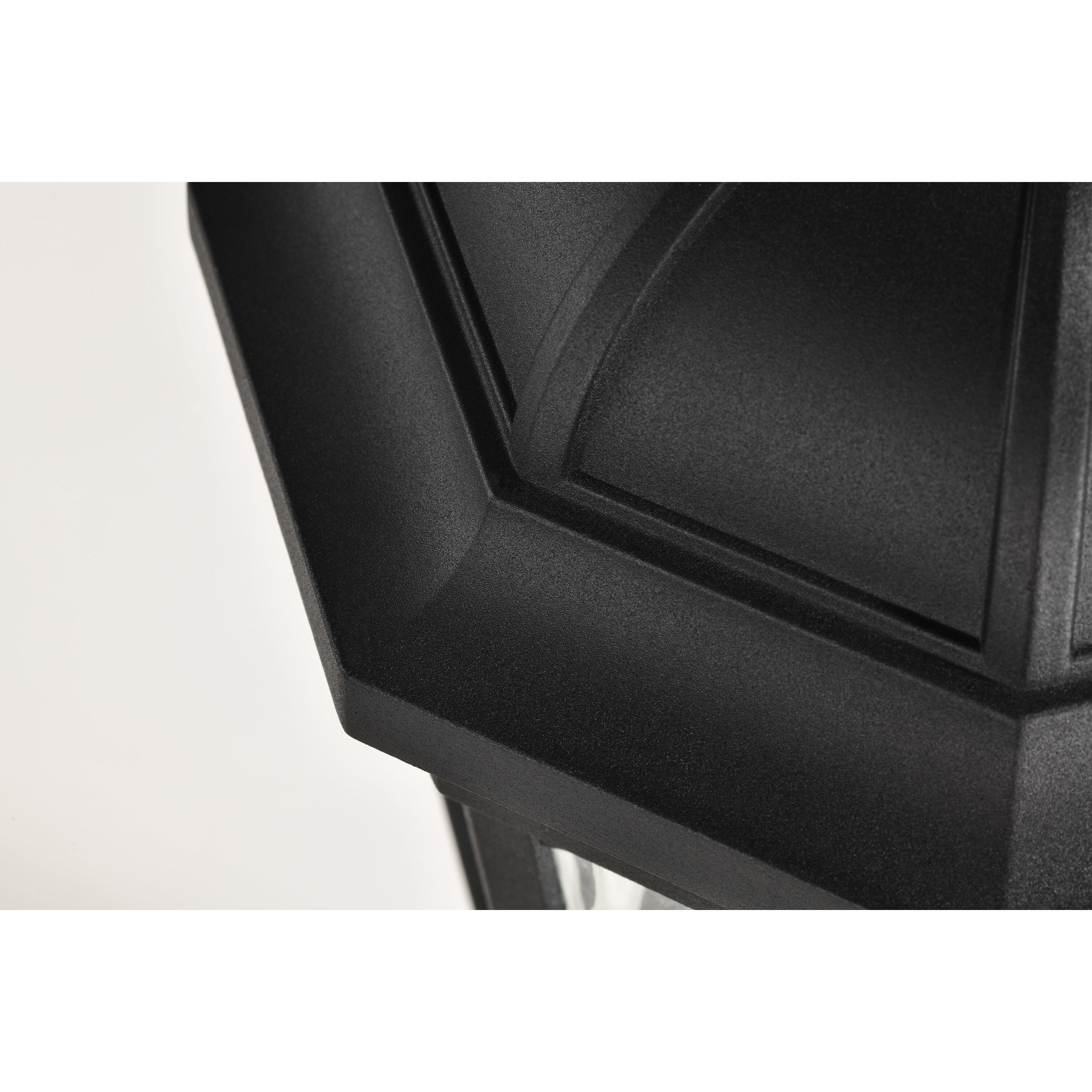 East River 20 inch Matte Black Post Lantern