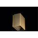 Boxi LED 3 inch Black ADA Wall Sconce Wall Light in 3000K, dweLED
