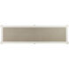 Aster 67 inch Off White/Fog/Polished Brass Console Table, Winterthur Collection