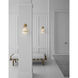 AERIN Lisette LED 8 inch Hand-Rubbed Antique Brass Bracketed Sconce Wall Light