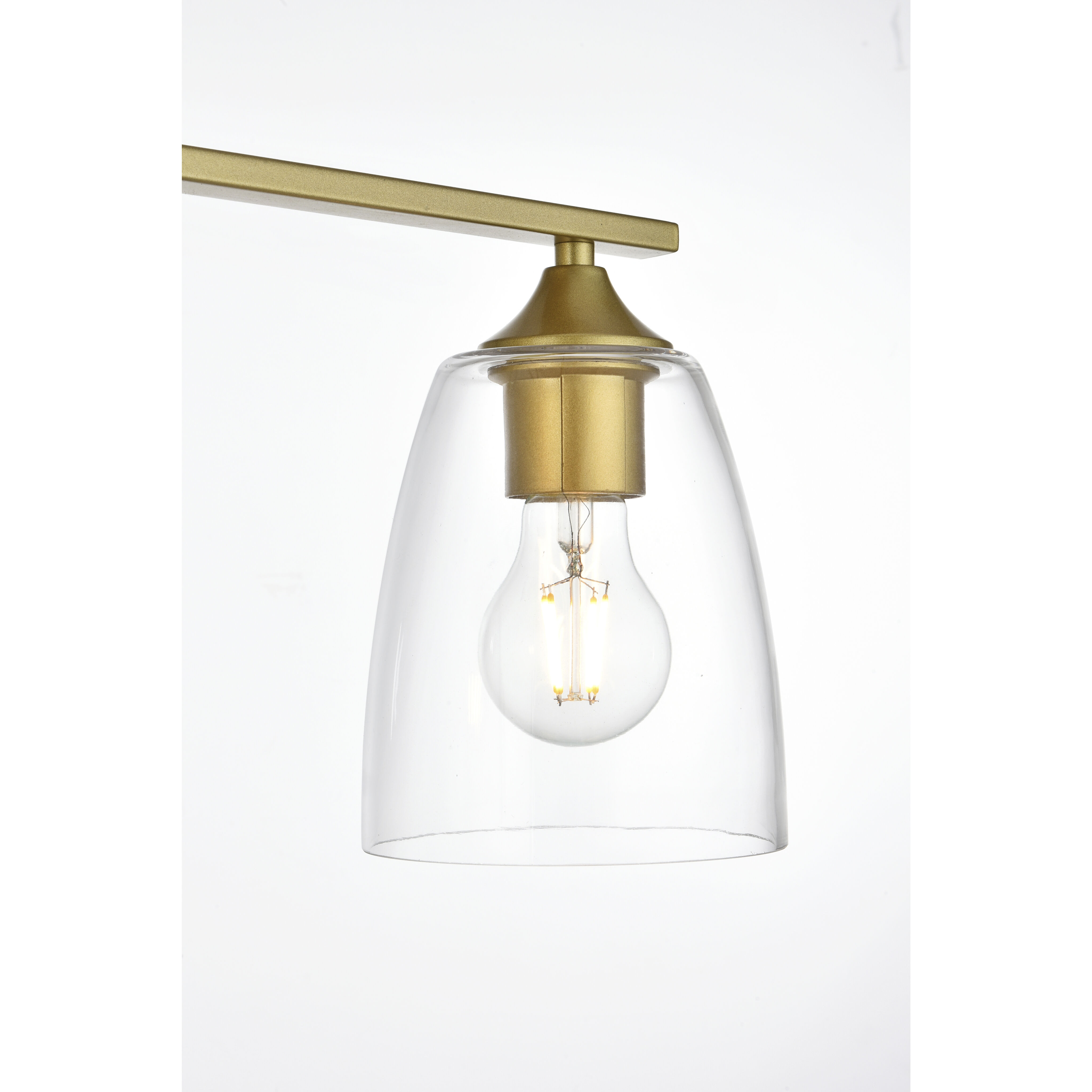 Harris 3 Light 24 inch Brass Bath Sconce Wall Light