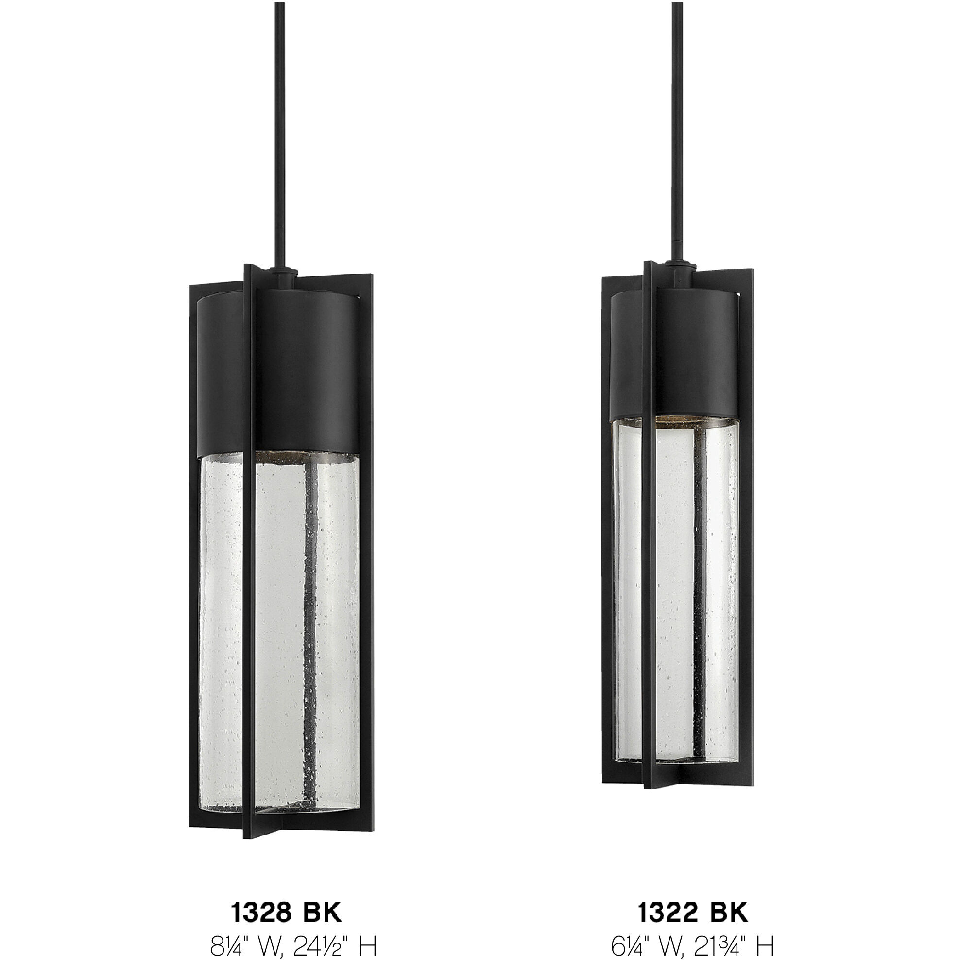 Shelter LED 6.25 inch Black Outdoor Hanging Lantern