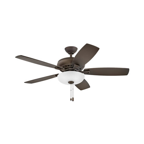 Highland Illuminated 52 inch Metallic Matte Bronze with Walnut, Metallic Matte Bronze Blades Fan, Regency Series
