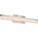 Minx LED 28.5 inch Brushed Nickel Bath Vanity & Wall Light in 29in.