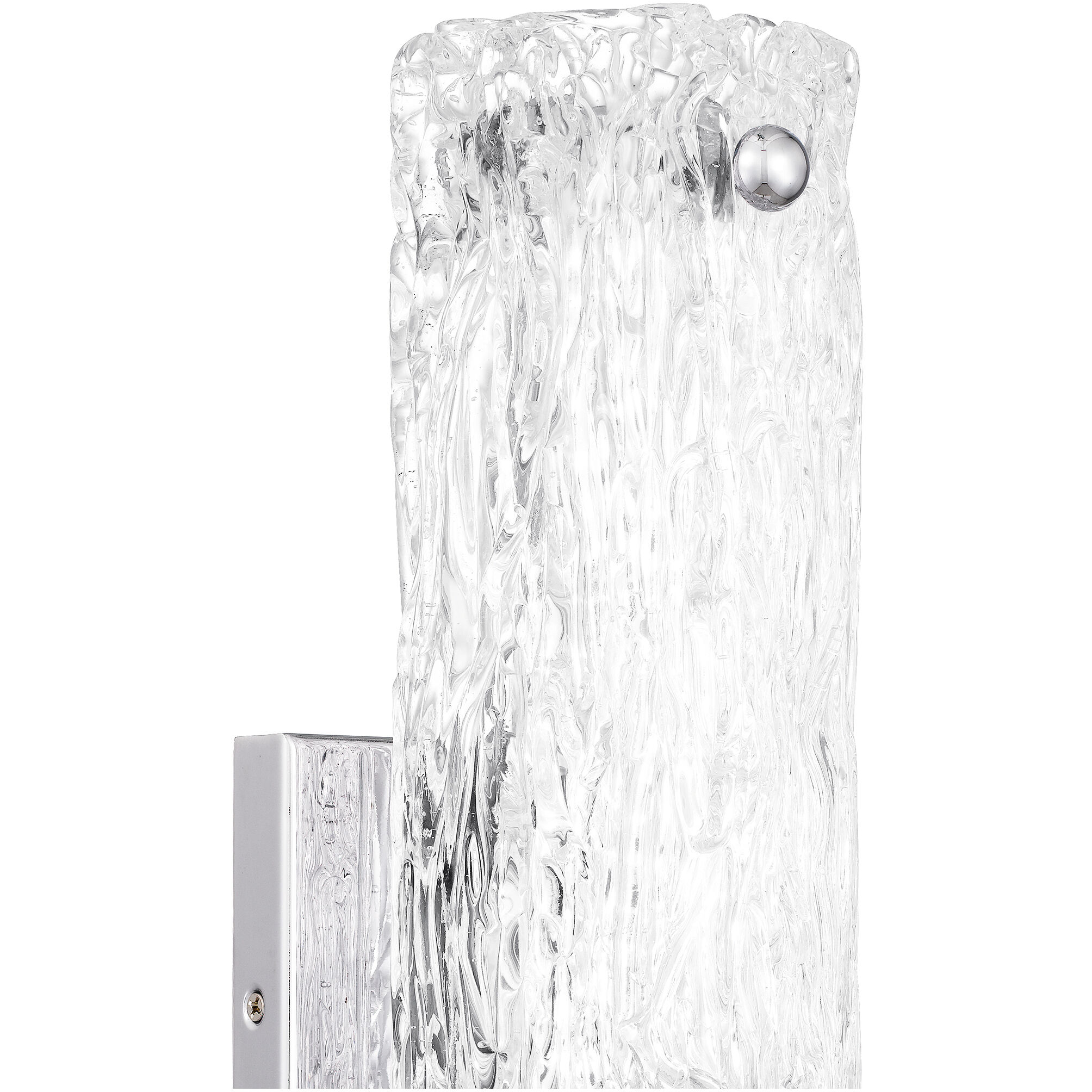 Pell 5 inch Polished Chrome Wall Sconce Wall Light, Small