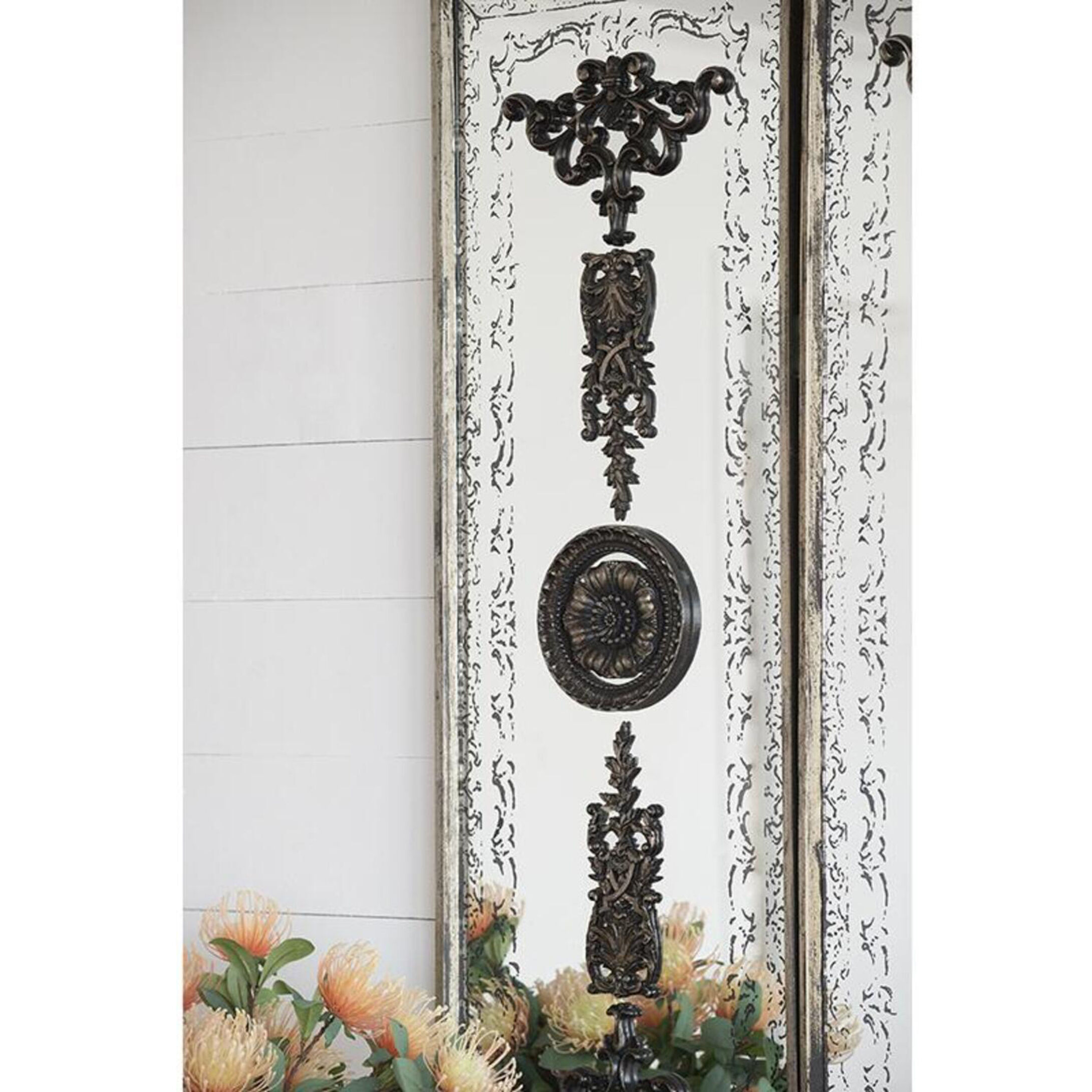 Doorways Bronze and Mirrored Wall Art, Set of 2