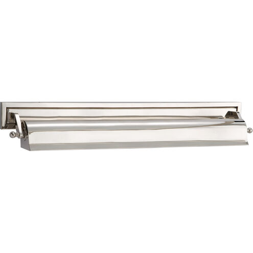 Thomas O'Brien Library 80 watt 23.5 inch Polished Nickel Picture Light Wall Light