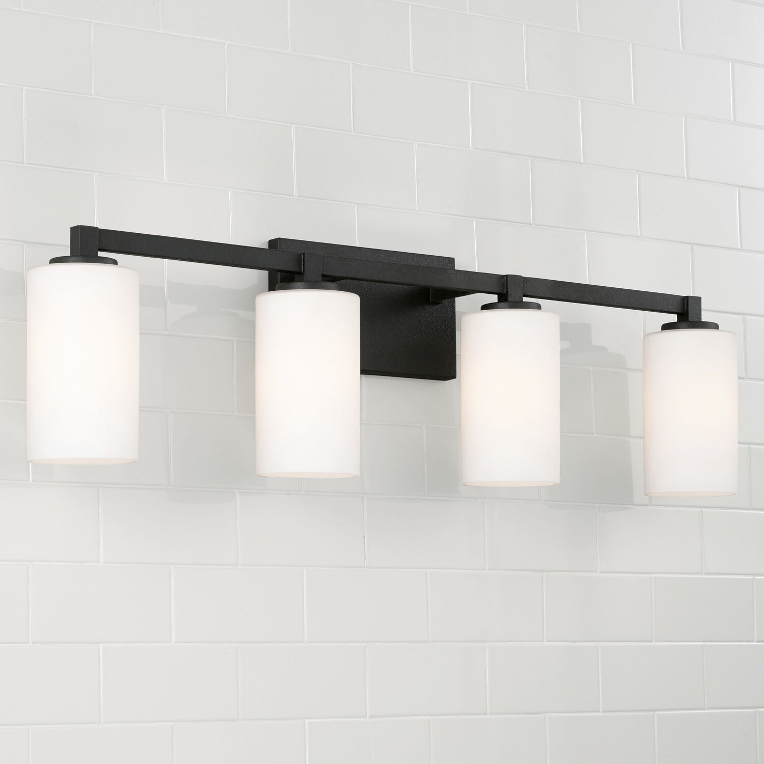 Capital Lighting 119841BI 545 Ravenwood 4 Light 32.75 inch Black Iron Vanity Light Wall Light