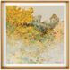 LM Zhou's 33 X 33 inch Landscape Art