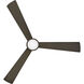 Coastal Elements Iver 56 inch Metallic Matte Bronze Fan, Dual Mount