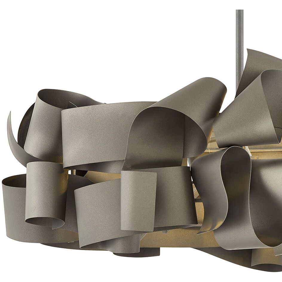 Delfina LED 26 inch Metallic Matte Bronze Chandelier Ceiling Light