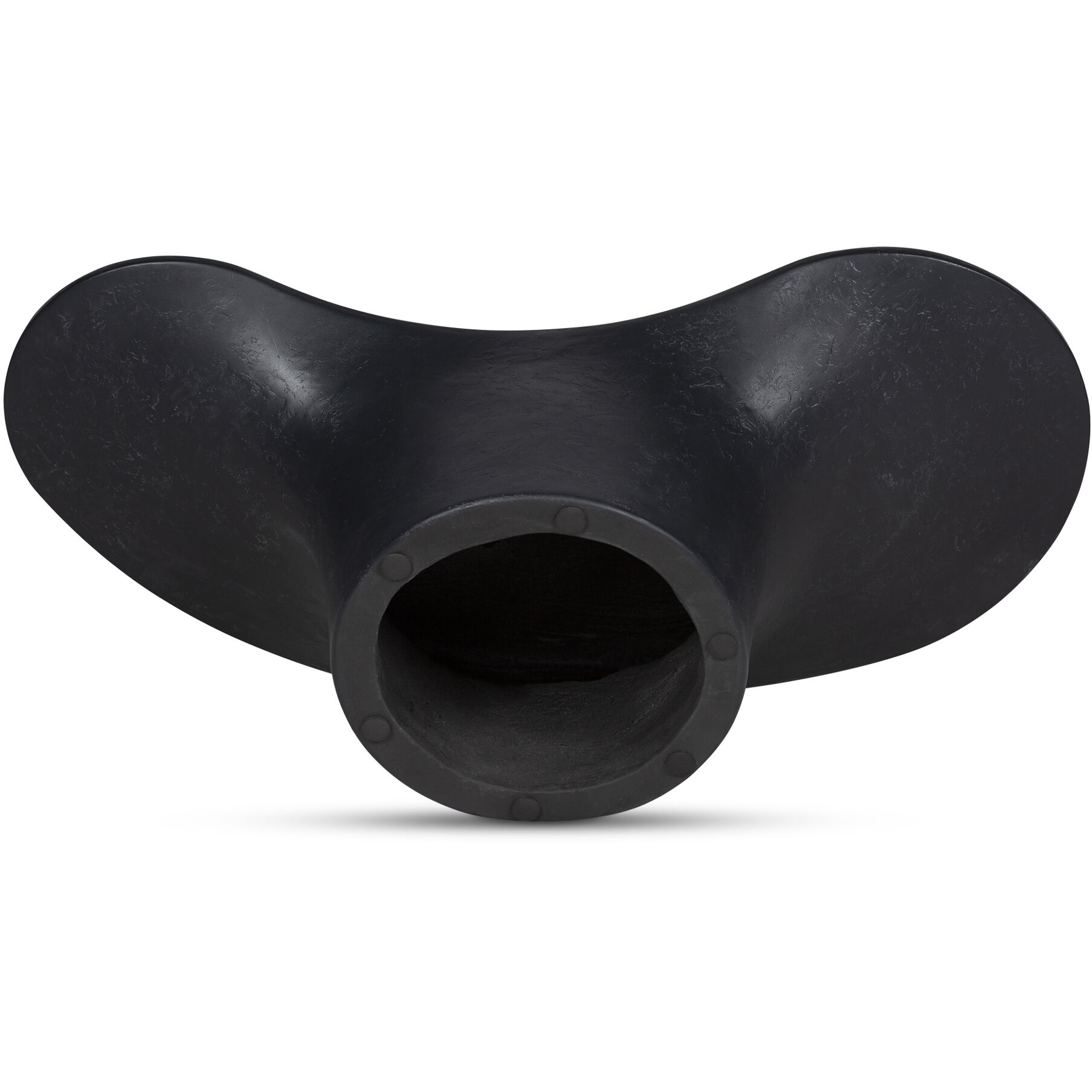 Yumi 47 X 23.6 inch Black Outdoor Coffee Table