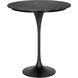Joni Matte Black Bar Table