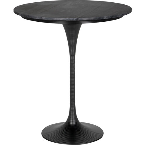 Joni Matte Black Bar Table