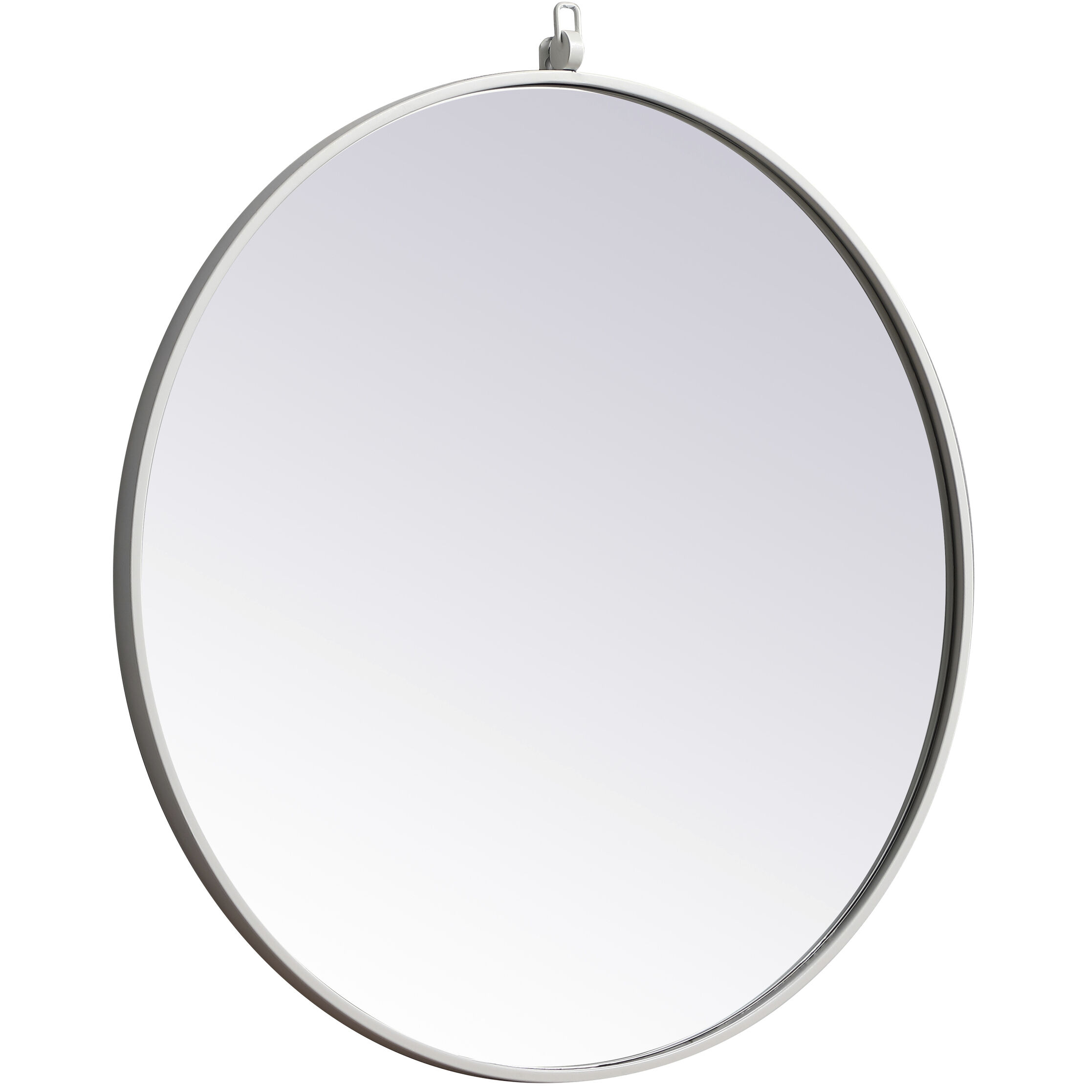 Eternity 28 X 28 inch White Wall Mirror