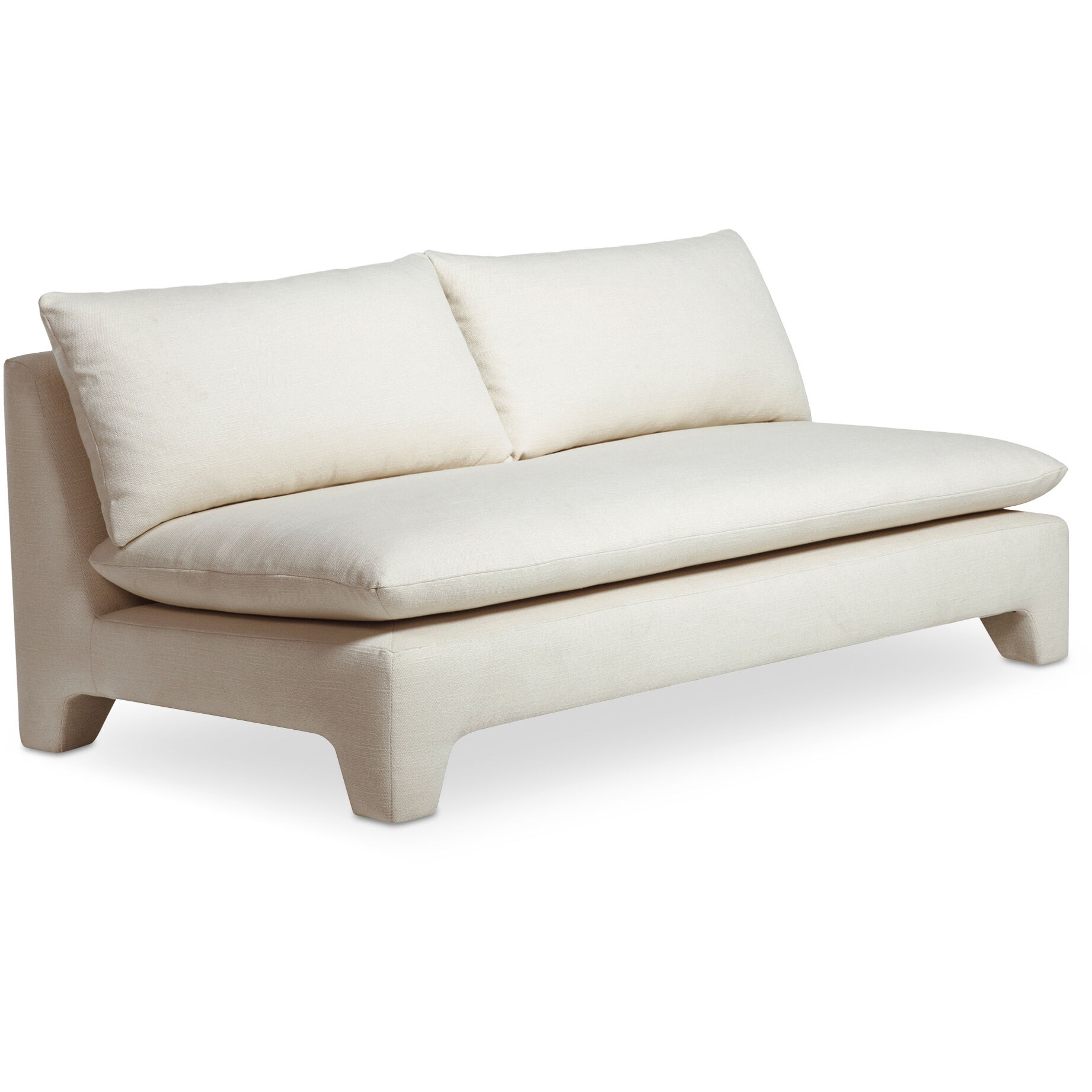 Estelle White Sofa