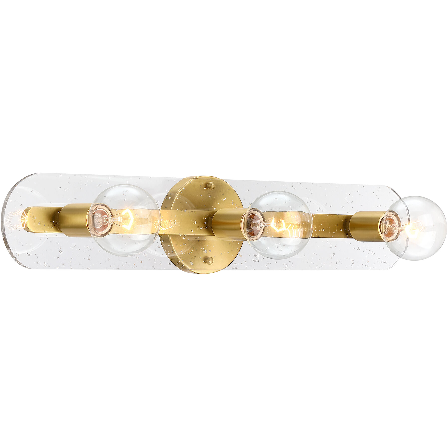 Demi 3 Light 24 inch Brushed Gold Vanity Light Wall Light