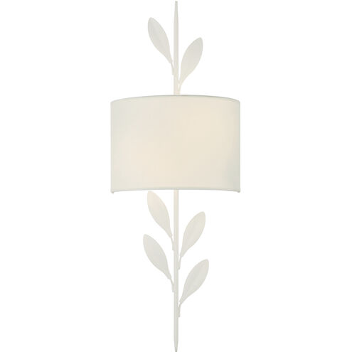 Broche Wall Sconce Wall Light in Matte White