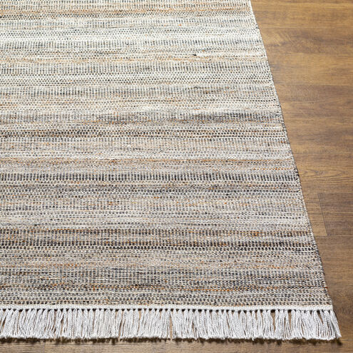 Lily 108 X 72 inch Taupe Rug, Rectangle