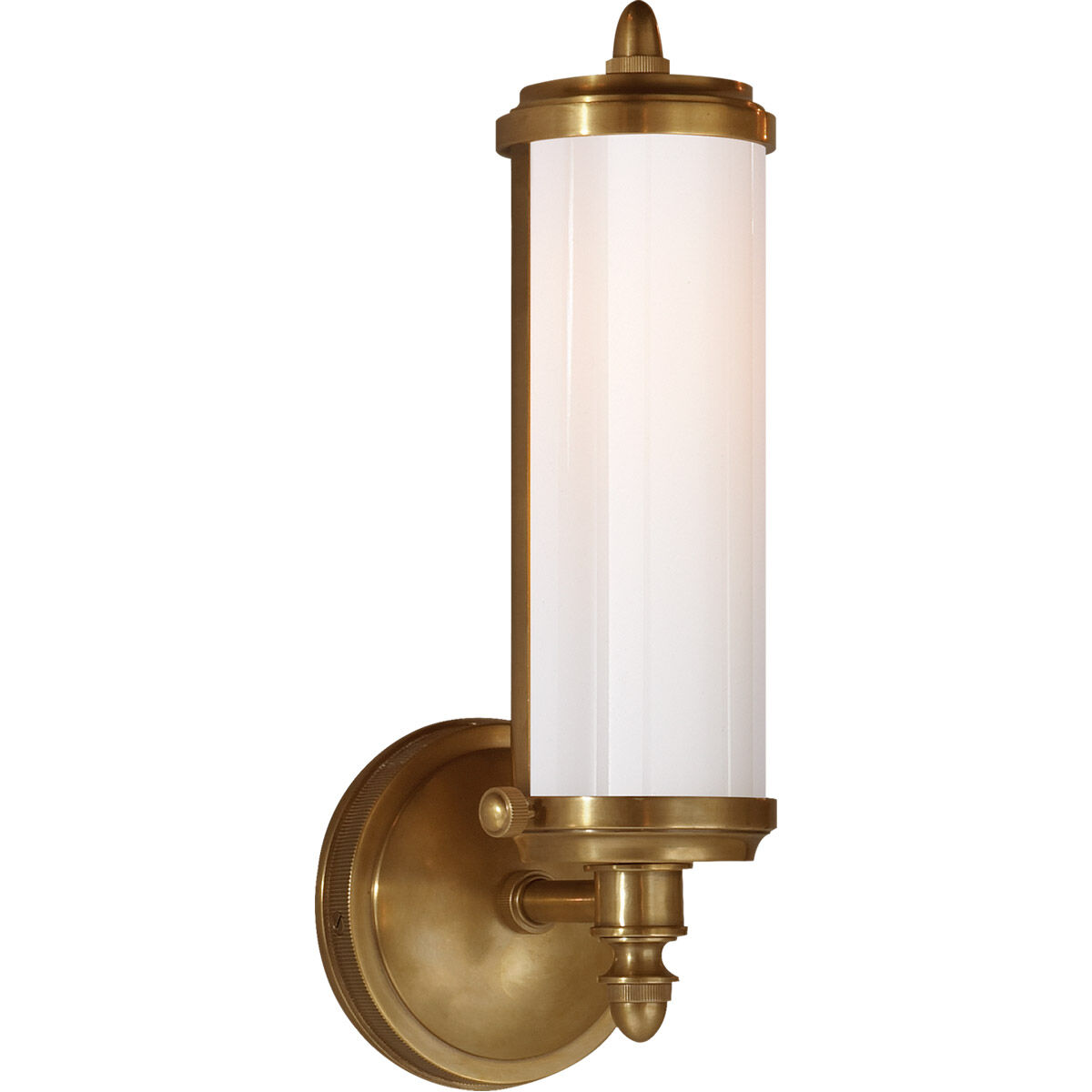 Thomas O'Brien Merchant 1 Light 4.5 inch Hand-Rubbed Antique Brass Single Bath Light Wall Light