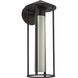 Alora Mood Tenko 1 Light 17.63 inch Bronze and Glossy Opal Glass Outdoor Wall Light