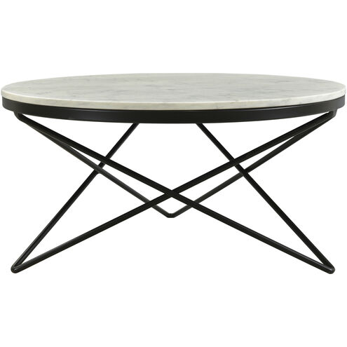 Haley 32 X 32 inch Black Coffee Table