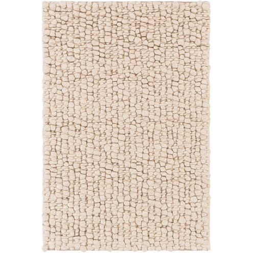 Neravan 36 X 24 inch Cream/Taupe Rugs, Rectangle