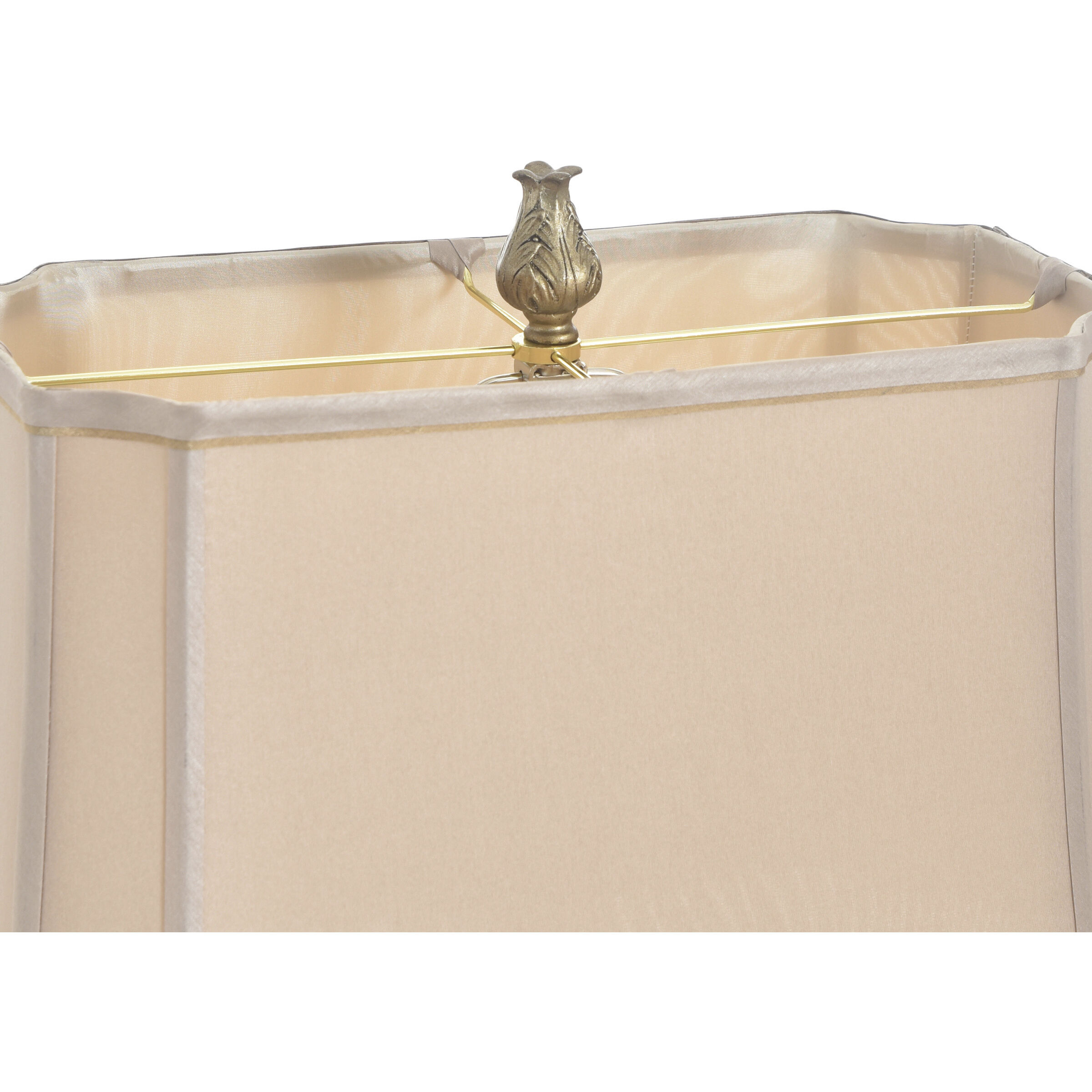 Signature 3 inch 100 watt Antique Platinum and Barbados Table Lamp Portable Light