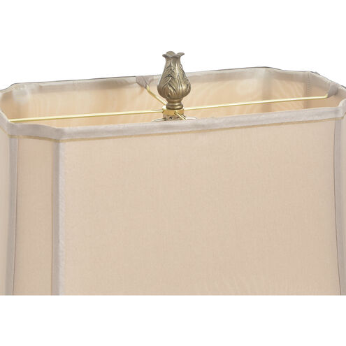 Signature 3 inch 100 watt Antique Platinum and Barbados Table Lamp Portable Light