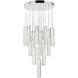 Celina LED 20 inch Chrome Down Chandelier Ceiling Light