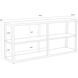 Doncaster Smoke Grey Low Bookcase