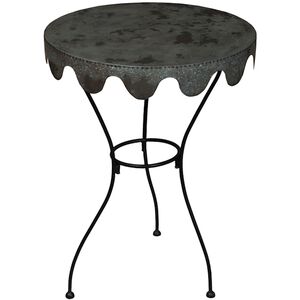 Wine Country 29 X 22 inch Black Accent Table