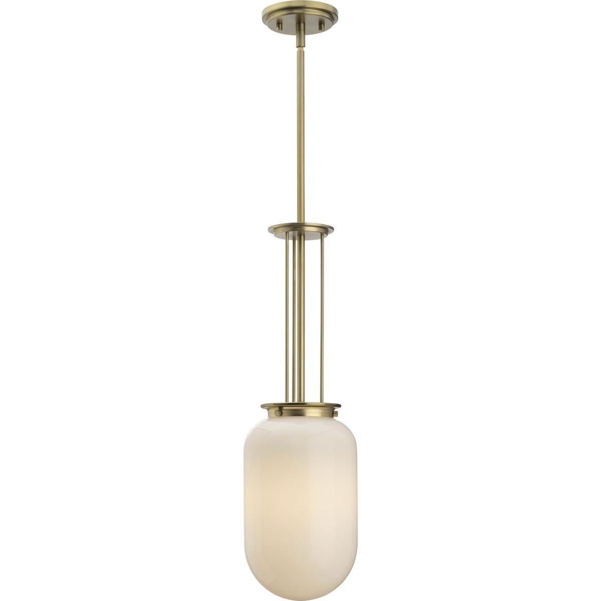 Alisse 1 Light 7.5 inch Brushed Gold Pendant Ceiling Light