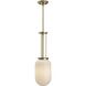 Alisse 1 Light 7.5 inch Brushed Gold Pendant Ceiling Light
