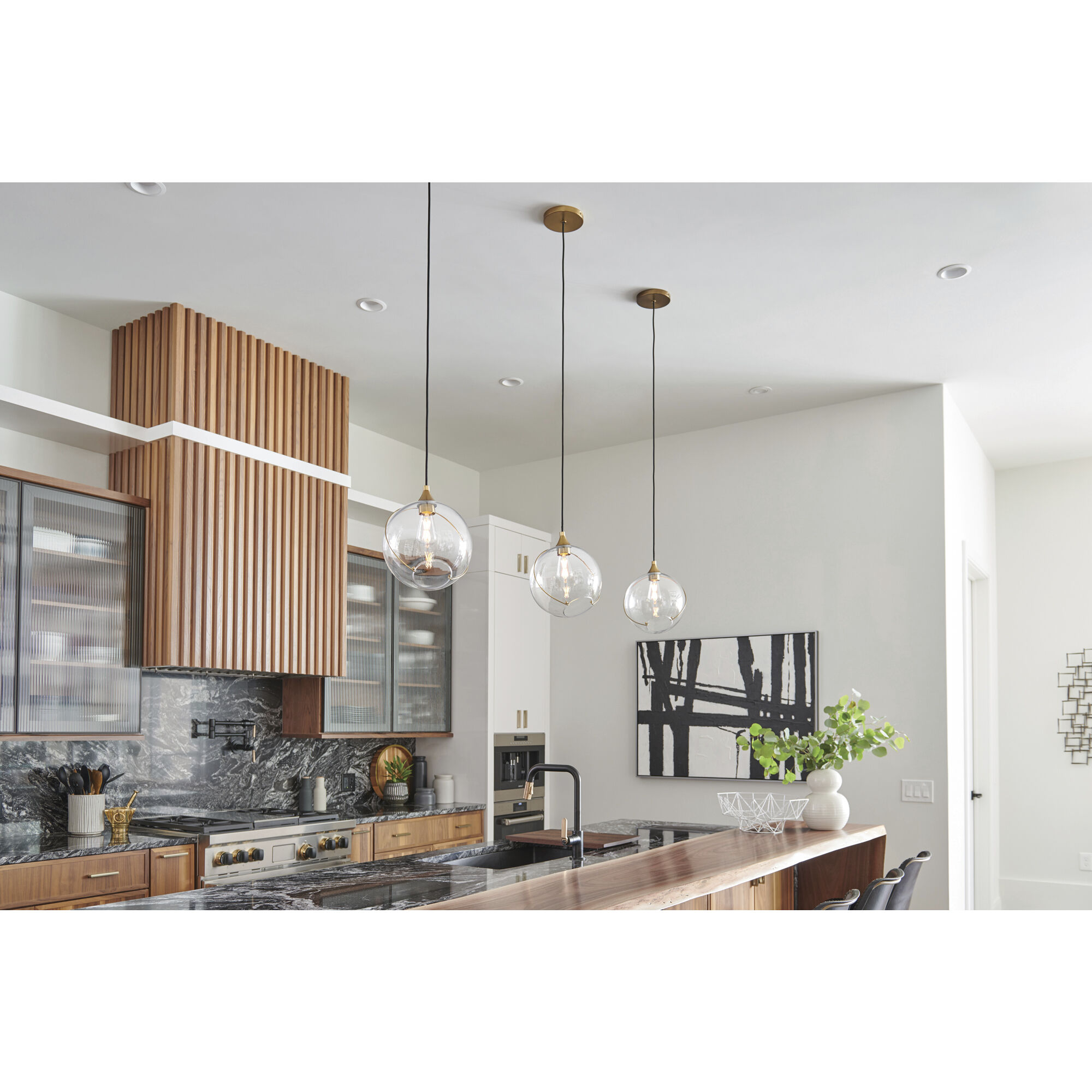 Lisa McDennon Skye 1 Light 10.75 inch Heritage Brass Indoor Pendant Ceiling Light