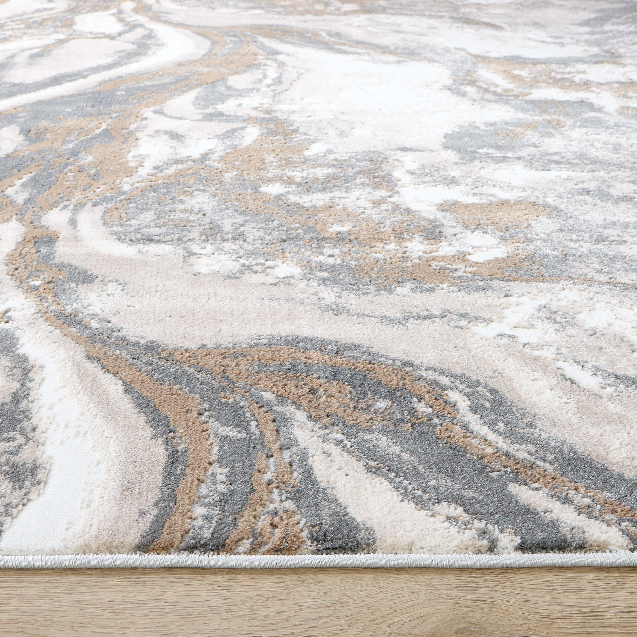 Besni 114 X 79 inch Earth Tones Rug in 6 x 9