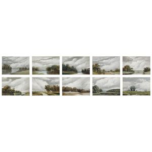 Tony Fey's Nature Walk 9.25 X 6 inch Paintings, Set of 10 (A-J)