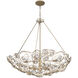 Ethereal Rose 8 Light 32.5 inch Havana Gold Ombre Pendant Ceiling Light