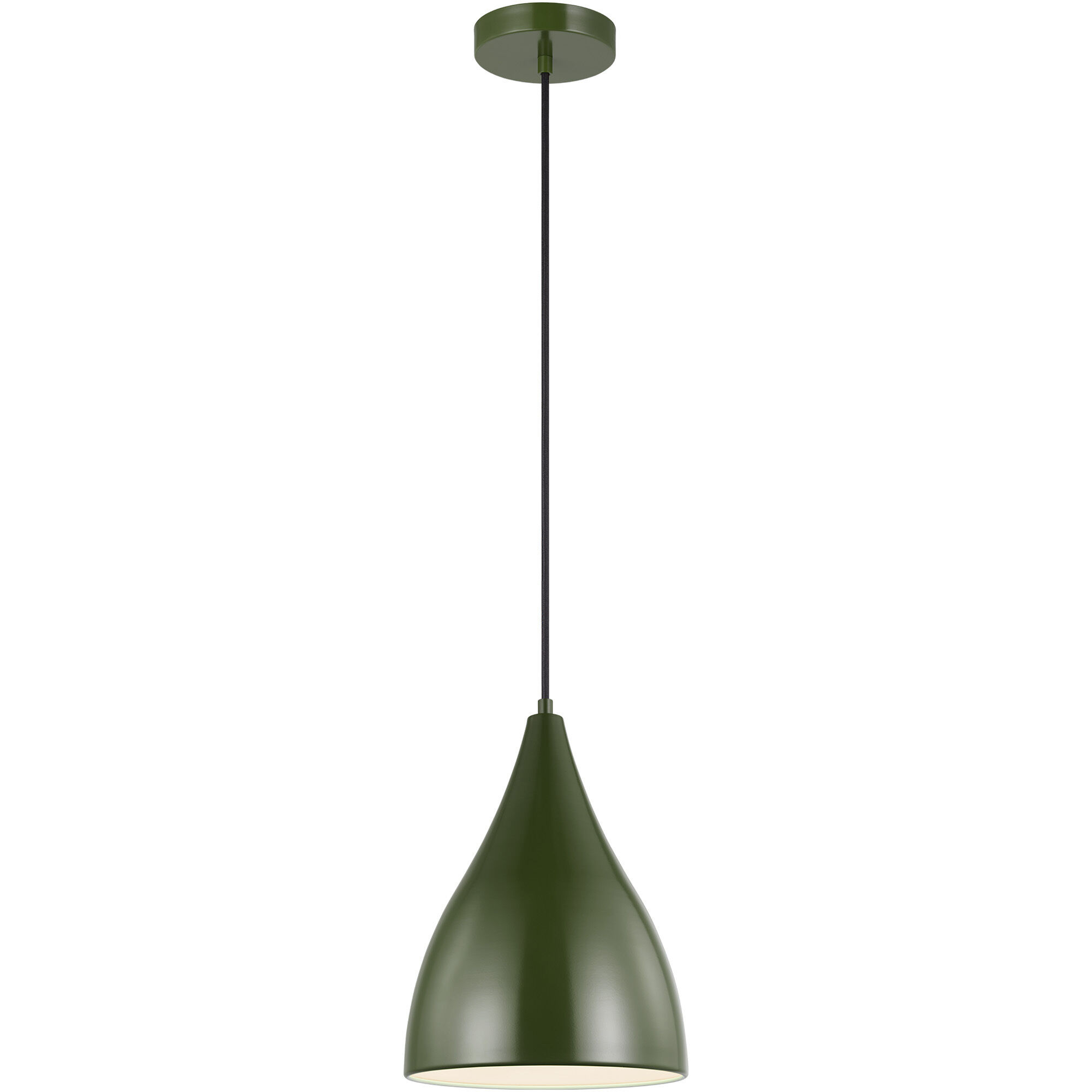 Oden 1 Light 9 inch Olive Pendant Ceiling Light