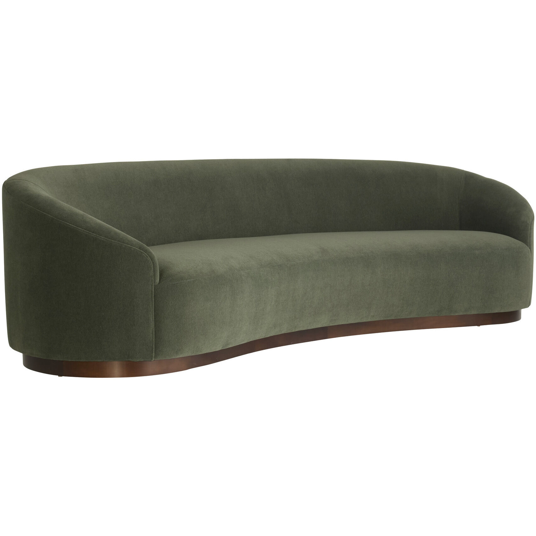 Turner Pine and Dark Walnut Sofa