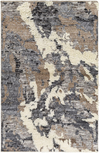 Socrates 90 X 60 inch Cream Rug in 5 x 8, Rectangle